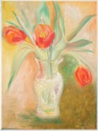 Tulpen in der Vase, 40 x 30 cm 