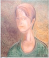 Porträt Kathrin,  60 x 50 cm, 2010